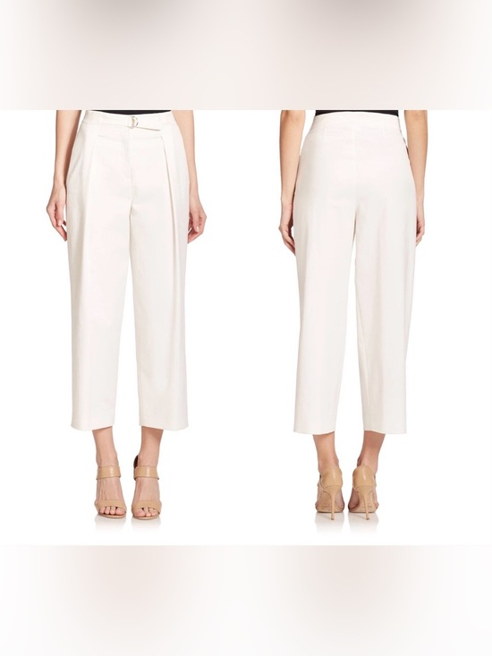 Akris Punto Pants - Akris Punto Natural Flint